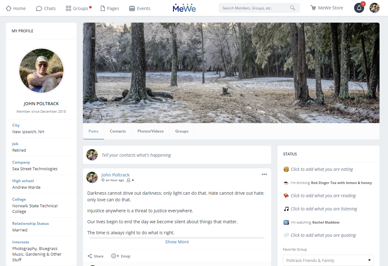 MeWe - The Next-Gen Social Network